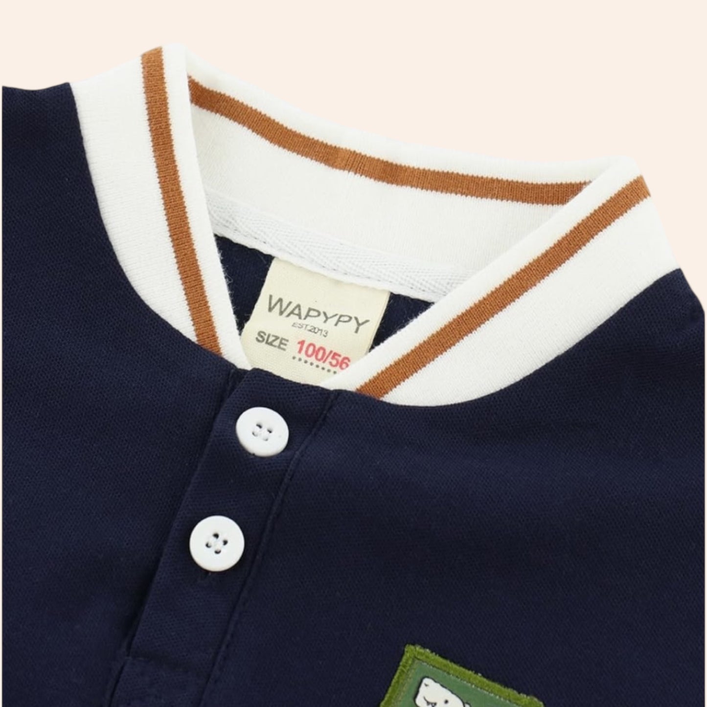 Mini Dino Polo – Blue 🦖